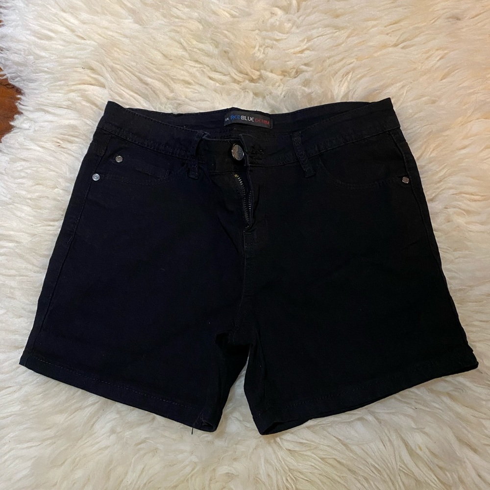 Black Stretchy Shorts